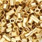 The Beadsmith Tube Crimp Beads, 2 x 2mm, 400 Pieces, Gold Color, Uniform Cylindrical Shape, No Sharp Edges, Designed to Secure The Ends of Jewelry Stringing Wires and Cables